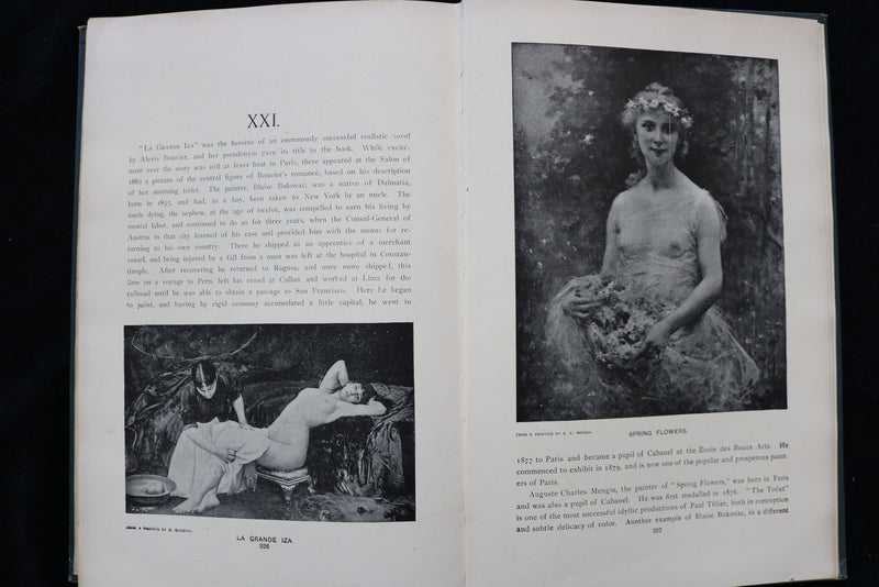 1900'S FAMOUS PICTURES BY RENOWNED ARTISTS - HARDCOVER BOOK - KD 9560