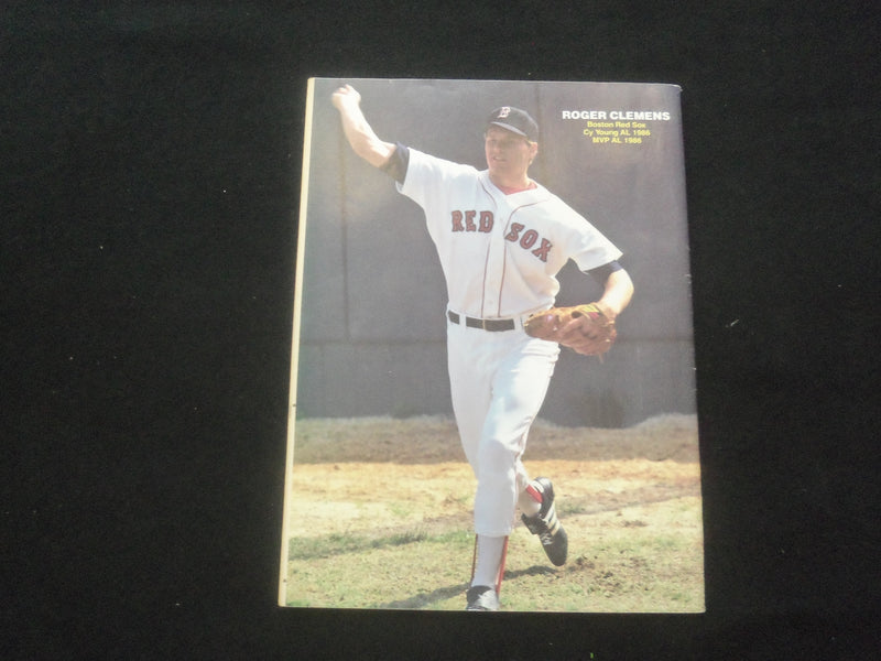 1987 BASEBALL STARS MAGAZINE - ROGER CLEMENS AND DON MATTINGLY - ST 457D