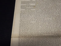 1854 APRIL 1 NEW YORK WEEKLY LEADER NEWSPAPER - VOLUME 1 NO. 3 - K 70