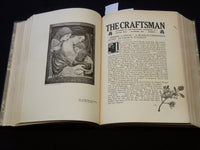 1915 OCTOBER-1916 MARCH THE CRAFTSMAN MAGAZINE BOUND VOLUME - KD 7888