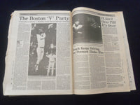 1986 OCTOBER 16 NEW YORK NEWSDAY NEWSPAPER - N.Y METS NL CHAMPIONS - NP 6087