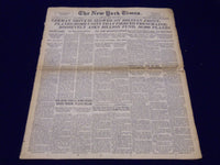 1940 MAY 17 NEW YORK TIMES - GERMAN DRIVE IS SLOWED ON BELGIAN FRONT - NT 183