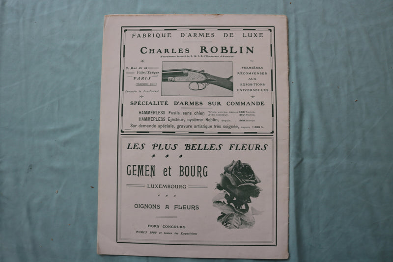 1911 LA QUINZAINE ILLUSTREE MAGAZINE - FRENCH - LOT OF 2 - K 2542