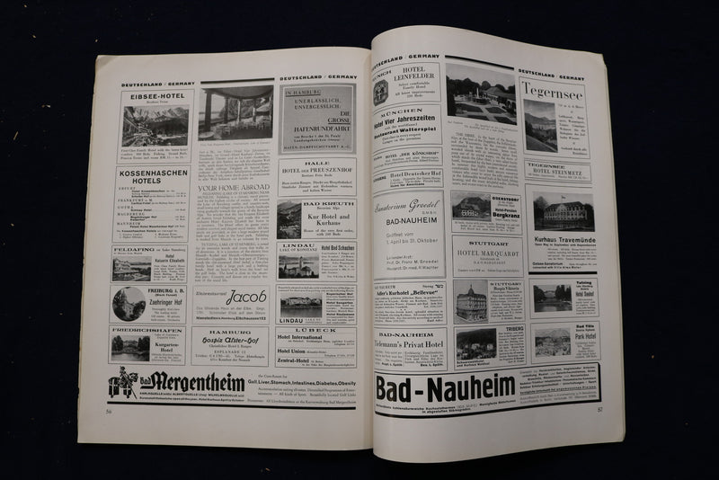 1931 JUNE LLOYD ZEITUNG MAGAZINE - GERMAN TEXT - E 11591