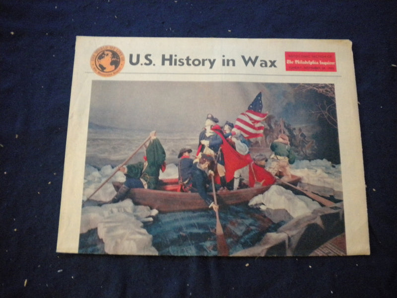 1963 NOV 24 PHILADELPHIA INQUIRER NEWSPAPER ROTOCOMIC SECTION - IN WAX - NP 6020