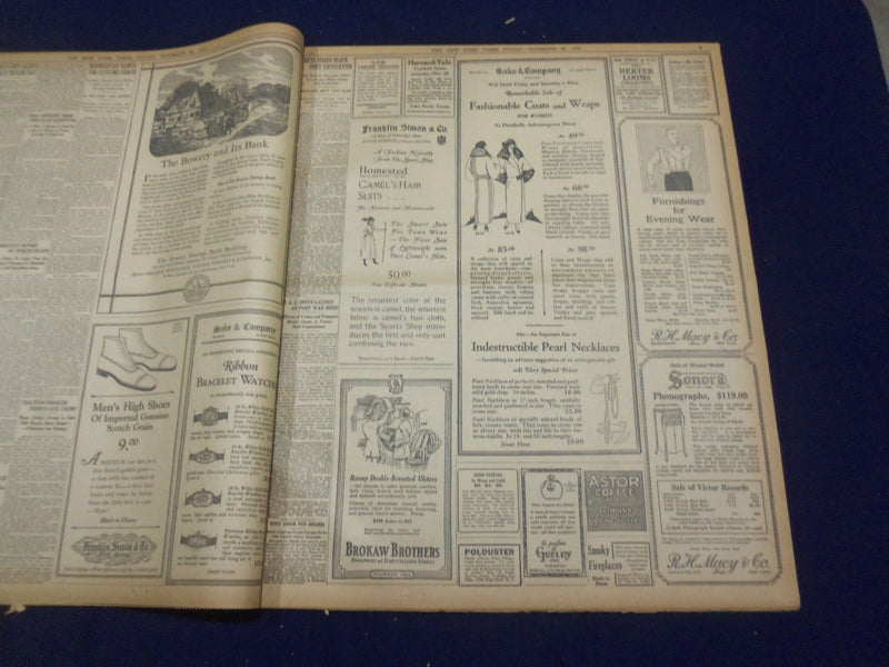 1922 NOVEMBER 24 NEW YORK TIMES - KLAN DRIVE ON HERE - NT 8437