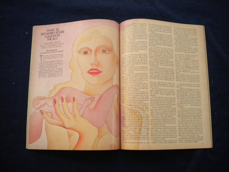 1975 OCTOBER VIVA MAGAZINE - GAIL GETTY TELLS ABOUT WHEN SON KEPNAPPED - B 638T