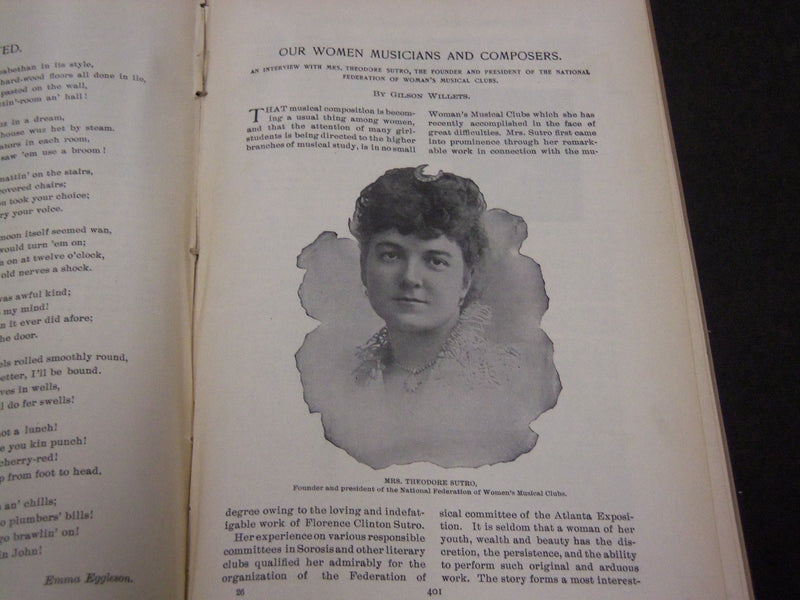 1898 THE MIDLAND MONTHLY MAGAZINE LOT OF 12 COMPLETE YEAR - NICE PHOTOS- WR 569G