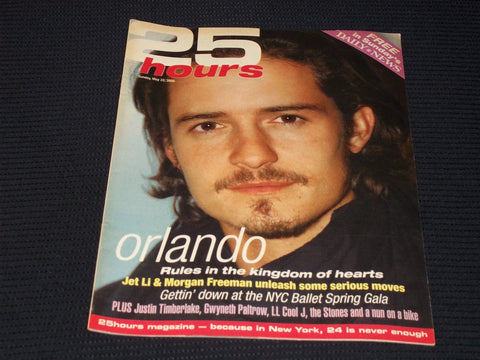 2005 MAY 22 25 HOURS MAGAZINE - ORLANDO BLOOM FRONT COVER - E 13736