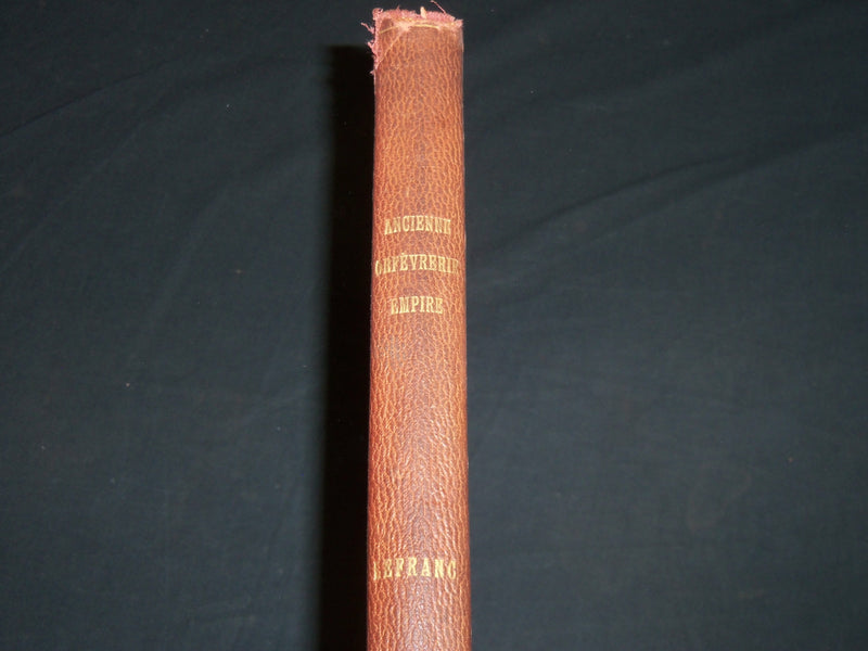 1903 ANCIENNE ORFEVRERIE EMPIRE RECUEIL BOOK - 50 PLATES - KD 1176H