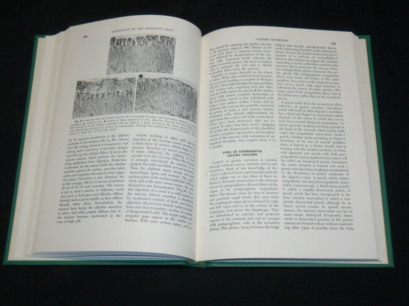 1962 PHYSIOLOGY OF THE DIGESTIVE TRACT BOOK BY H. W. DAVENPORT - KD 2761F