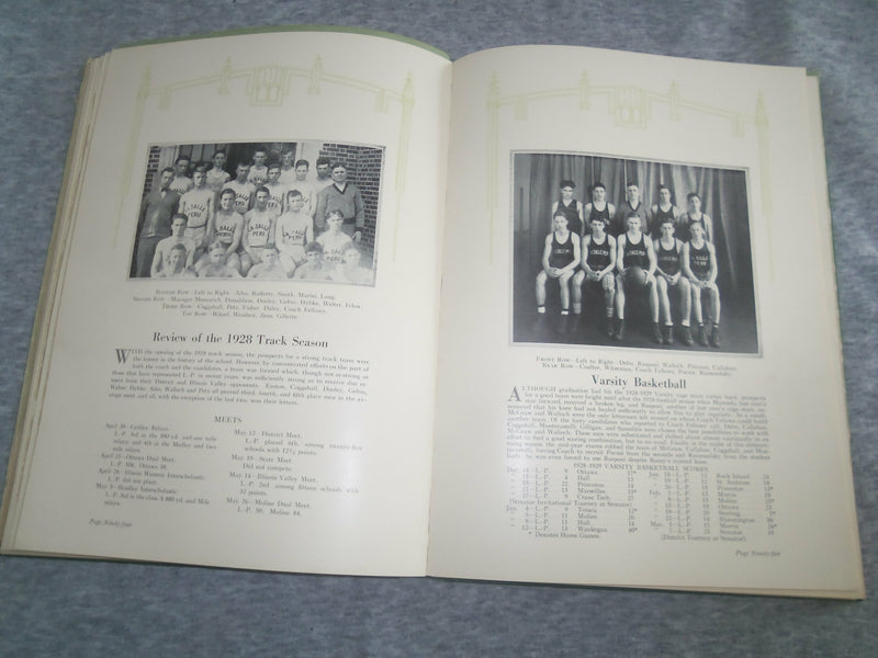 1929 ELL ESS PE LA SALLE-PERU HIGH SCHOOL YEARBOOK - LA SALLE, IL - YB 2468