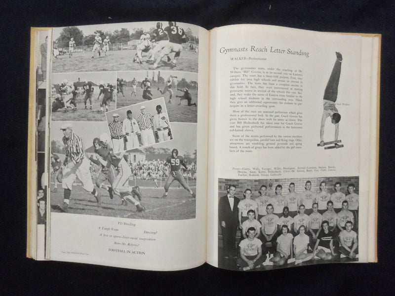 1954 WARBLER EASTERN ILLINOIS STATE COLLEGE YEARBOOK - CHARLESTON, IL - YB 3312