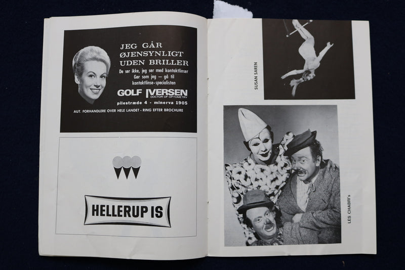 1966 CIRKUS SCHUMANN SOFTCOVER PROGRAM - DUTCH TEXT - K 602