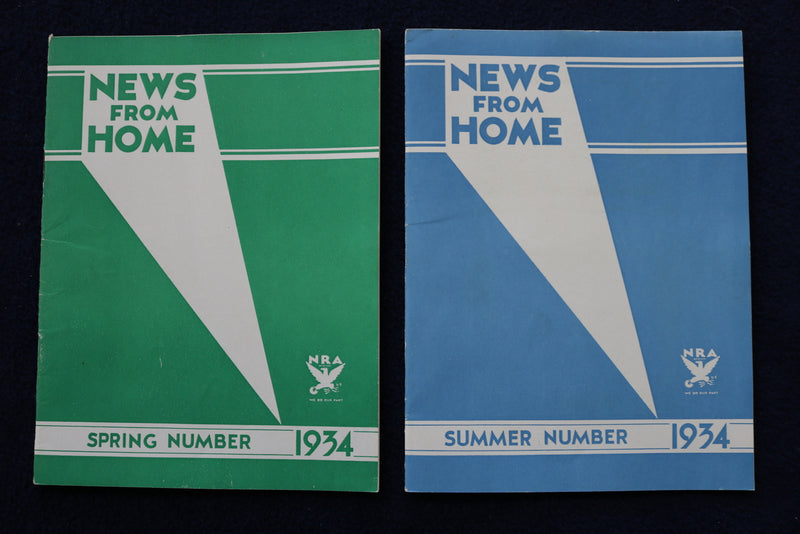 1933-1935 NEWS FROM HOME MAGAZINE - HOME INSURANCE COMPANY - LOT OF 11 - O 3635