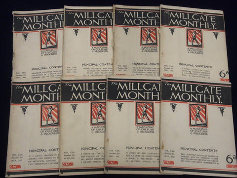 1926-1934 THE MILLGATE MONTHLY MAGAZINE LOT OF 27 ISSUES - GREAT ADS - O 2202