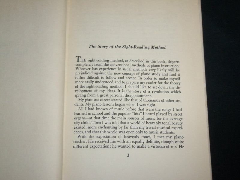 1950 GUIDED SIGHT READING HARDCOVER BOOK BY LEONARD DEUTSCH - KD 6648