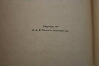 1907 CANADIAN WILDS HARDCOVER BOOK BY MARTIN HUNGER - KD 9706