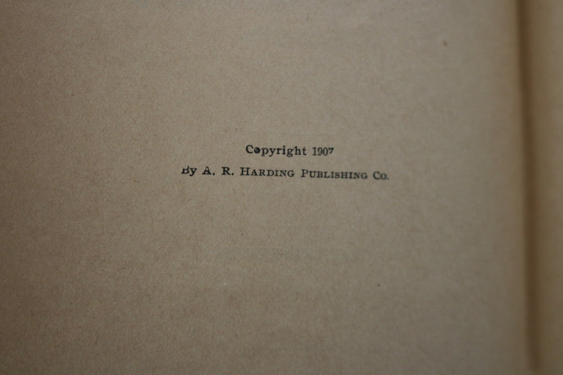 1907 CANADIAN WILDS HARDCOVER BOOK BY MARTIN HUNGER - KD 9706