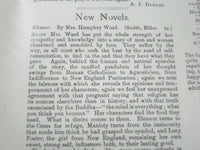1900-1901 THE ACADEMY WEEKLY REVIEW OF LITERATURE LOT OF 26 - LONDON - O 2374