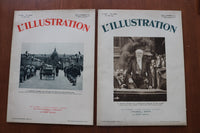 1927-1931 L'ILUSTRATION FRENCH MAGAZINE LOT OF 35 ISSUES - O 3508