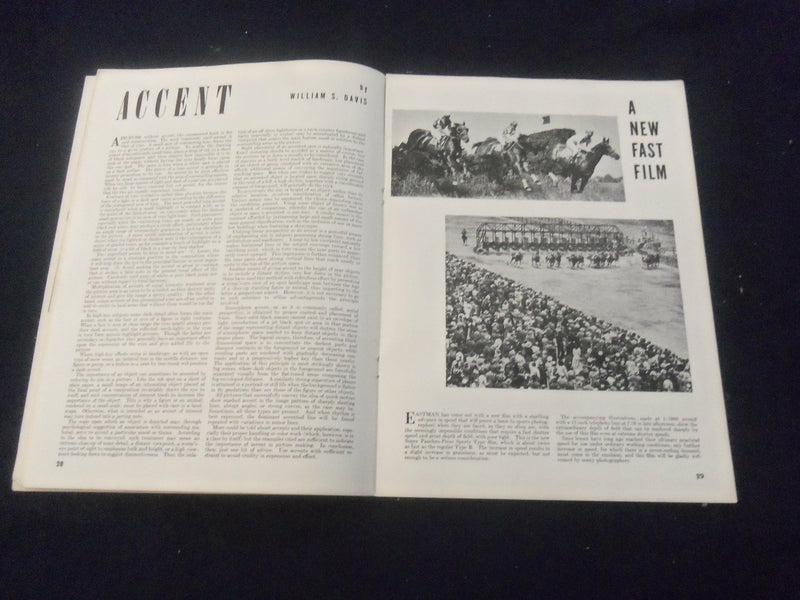 1944 OCT AMERICAN PHOTOGRAPHY MAGAZINE - GREAT COVER, PHOTOS & ADS - SP 4713N