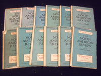 1919 NORTH AMERICAN REVIEW LOT OF 12 COMPLETE YEAR - STORIES/ARTICLES - WR 656