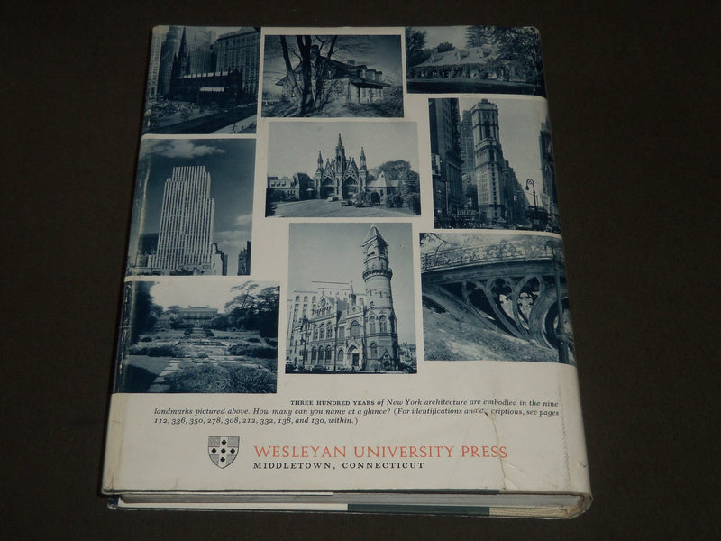 1970 NEW YORK LANDMARKS EDITED BY ALAN BURNHAM BOOK - KD 4085