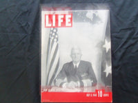1940 JULY 8 LIFE MAGAZINE - ADMIRAL HAROLD STARK - L 190