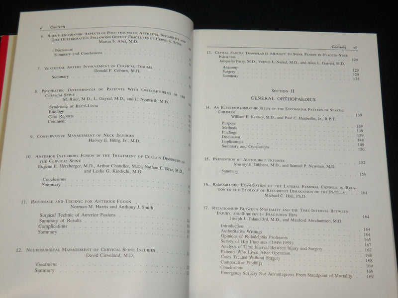 1962 CLINICAL ORTHOPAEDICS NO. 24 HARDCOVER BOOK BY ANTHONY DEPALMA - KD 6417