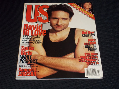 1998 MARCH US MAGAZINE - DAVID DUCHOVNY FRONT COVER - E 17096