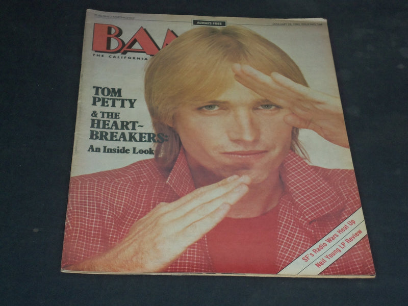 1983 JANUARY 28 BAM MAGAZINE ISSUE NO. 148 - TOM PETTY COVER - SP 2872