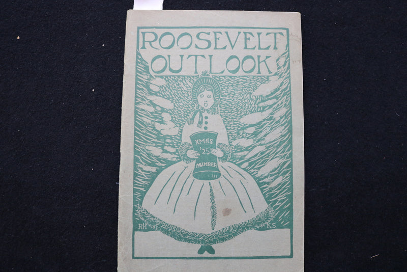 1925-1926 ROOSEVELT JUNIOR HS OUTLOOK MAGAZINE- GERMANTOWN, PA- LOT OF 7- K 2443