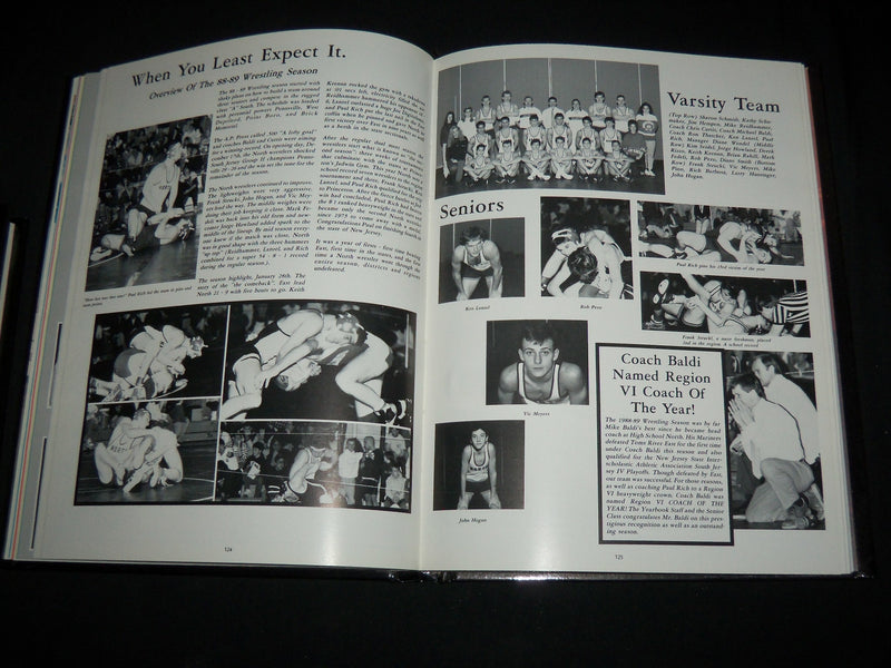 1989 TOMS RIVER HIGH SCHOOL NORTH YEARBOOK - TOMS RIVER, NJ - YB 2321