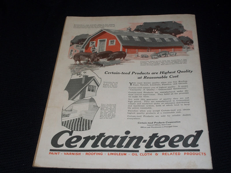 1921 MAY 7 THE COUNTRY GENTLEMAN MAGAZINE ILLUSTRATED COVER ART - E 2882