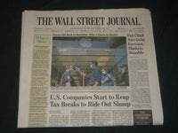2020 MAY 14 THE WALL STREET JOURNAL NEWSPAPER-COMPANIES START TO REAP TAX BREAKS