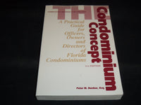 1996 CONDOMINIUM CONCEPT SOFTCOVER BOOK BY PETER M. DUNBAR - 6TH EDITION- J 8932