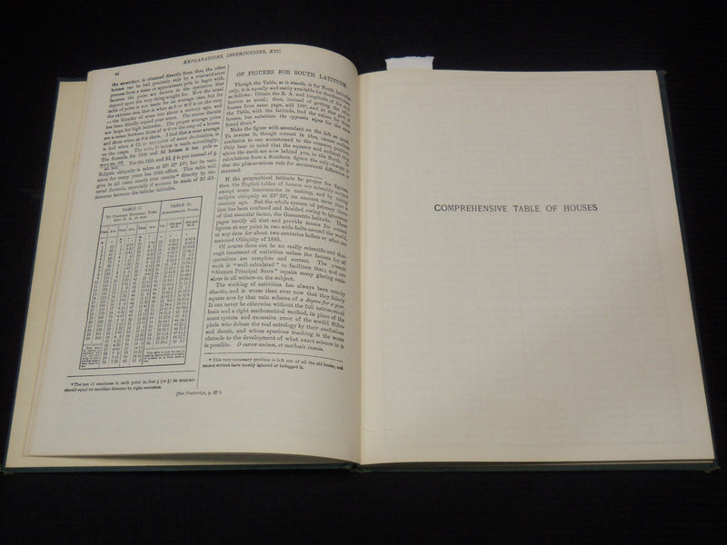 1911 THE SPHERICAL BASIS OF ASTROLOGY BOOK BY JOSEPH G. DALTON - 7TH ED- KD 5705