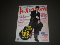 1994 MAY INTERVIEW MAGAZINE - LYLE LOVETT COVER - SP 3280