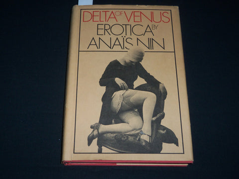 1977 DELTA OF VENUS EROTICA BOOK BY ANAIS NIN - HARDCOVER - KD 5213