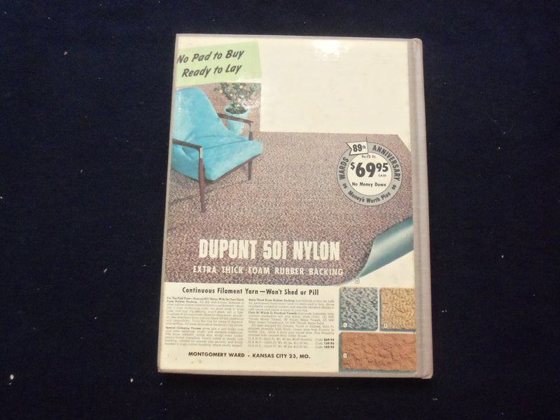 1961 FALL MONTGOMERY WARD BOOK OF VALUES CATALOG-HARDCOVER- KANSAS CITY,MO-R 96A