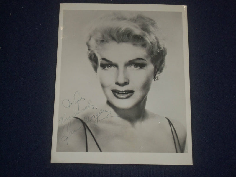JANE MORGAN AUTOGRAPHED PHOTOGRAPH - J 6032