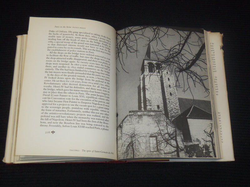 1962 PARIS ON THE SEINE HARDCOVER BOOK BY BLAKE EHRLICH - KD 2771P