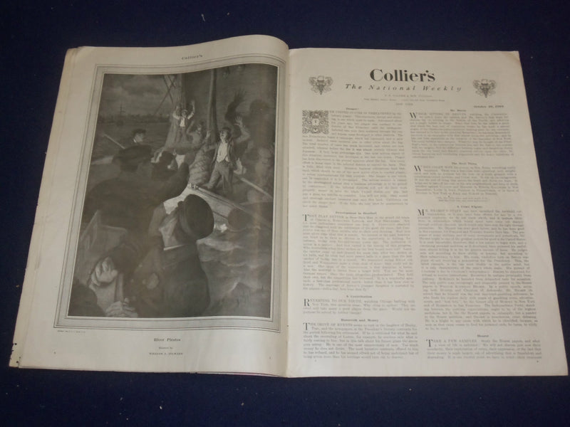 1908 OCTOBER 10 COLLIER'S MAGAZINE - PHILADELPHIA 1683-1908 - ST 6693