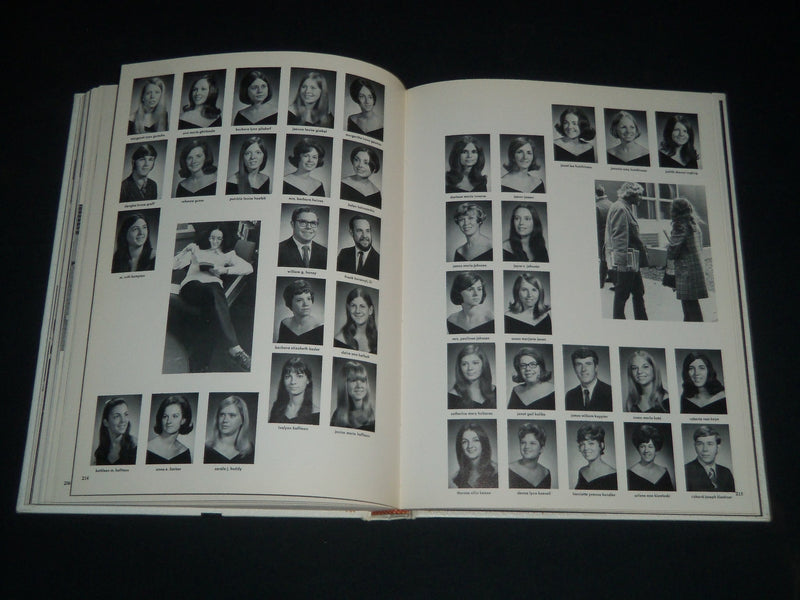 1971 SEAL THE LAND TRENTON STATE COLLEGE YEARBOOK - NEW JERSEY - PHOTOS- YB 1705