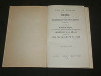 1923 BRITISH MUSEUM GUIDE TO EXHIBITED MANUSCRIPTS PART II BOOK - J 6149