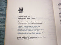 1978 BRITISH COLUMBIA CENTENNIAL ANTHOLOGY WALTERS BOOK LOT OF 3 - KD 2609