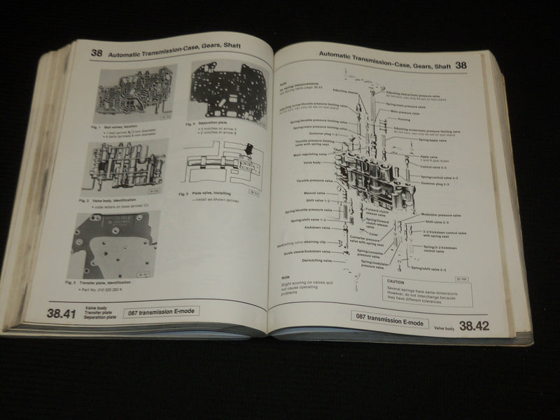1983 AUDI 5000 FACTORY REPAIR MANUAL 1977-1983 - STANDARD & TURBOCHARGED- R 720D