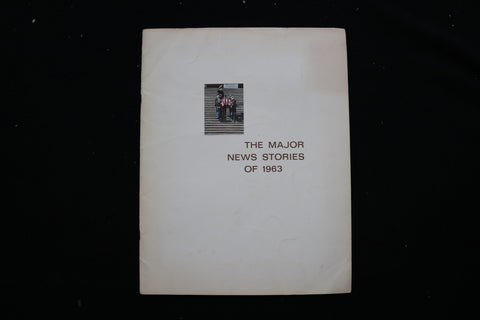 1964 LIFE MAGAZINE - THE MAJOR NEWS STORIES OF 1963 COVER - E 10929
