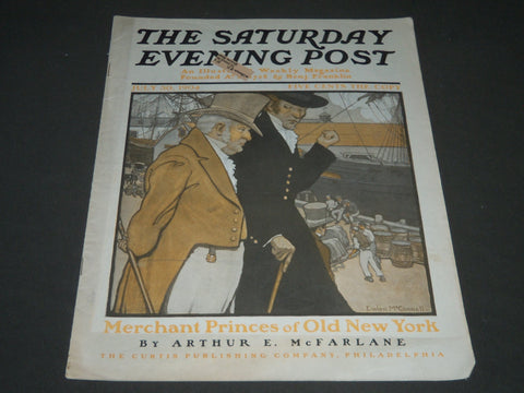 1904 JULY 30 THE SATURDAY EVENING POST MAGAZINE - ILLUSTRATED COVER - SP 472